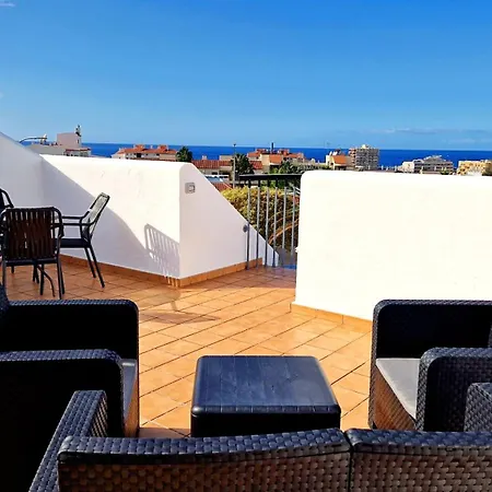 公寓 El Mirador Sea View - Air Conditioning - Cristianos 洛斯克里斯蒂亚诺斯