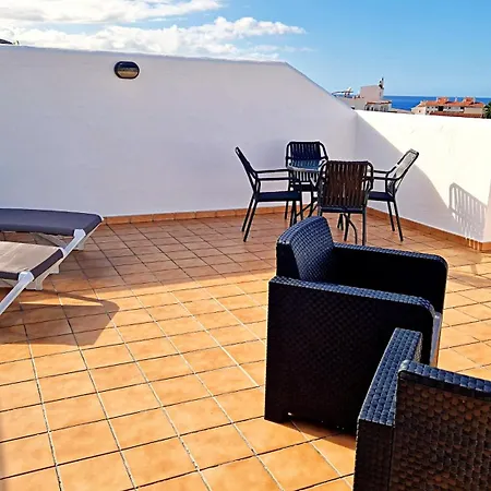 公寓 El Mirador Sea View - Air Conditioning - Cristianos 洛斯克里斯蒂亚诺斯
